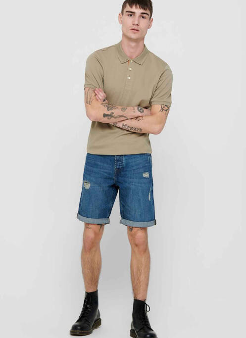 Șort albastru ONLY&SONS bărbat