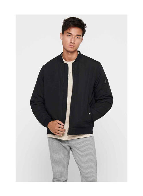 Jachete casual negru ONLY&SONS bărbat