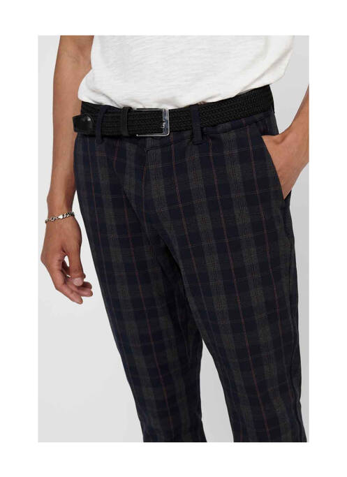 Pantalon chino albastru ONLY&SONS bărbat