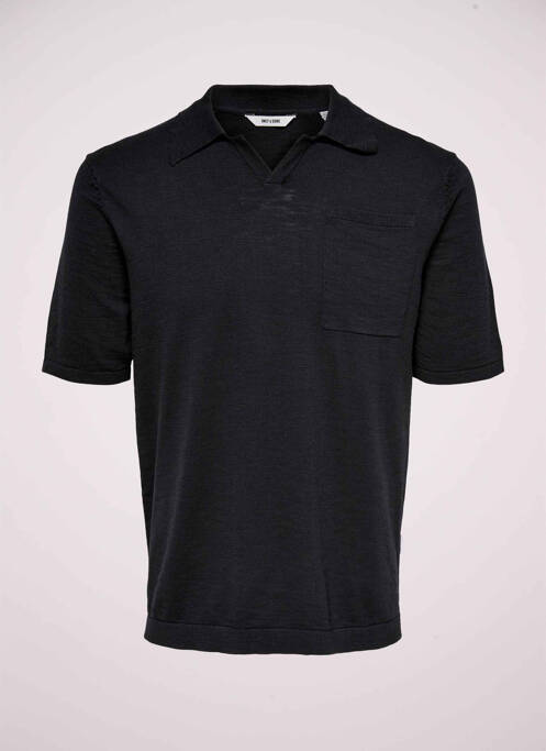 Polo albastru ONLY&SONS bărbat