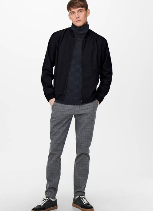 Jachete casual albastru ONLY&SONS bărbat