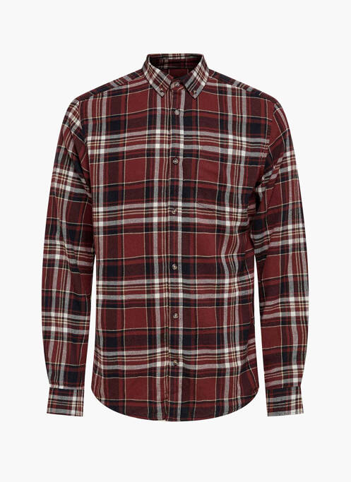 Cămașă cu mâneci lungi roșu ONLY&SONS bărbat