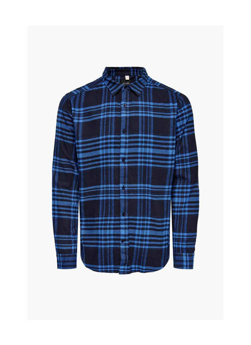 Cămașă cu mâneci lungi albastru ONLY&SONS bărbat