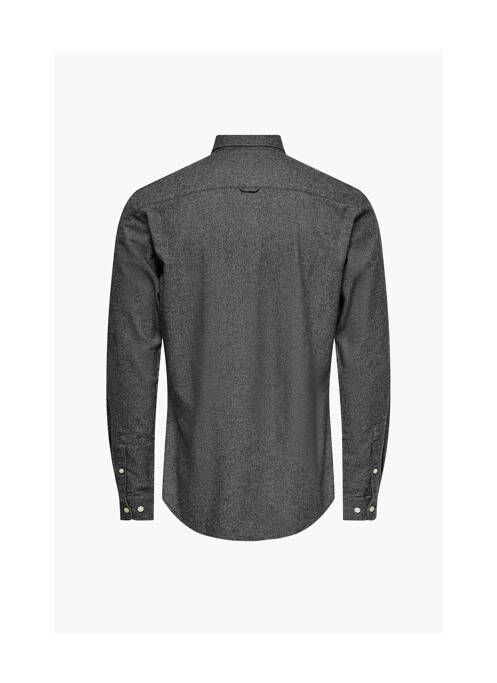 Cămașă cu mâneci lungi negru ONLY&SONS bărbat