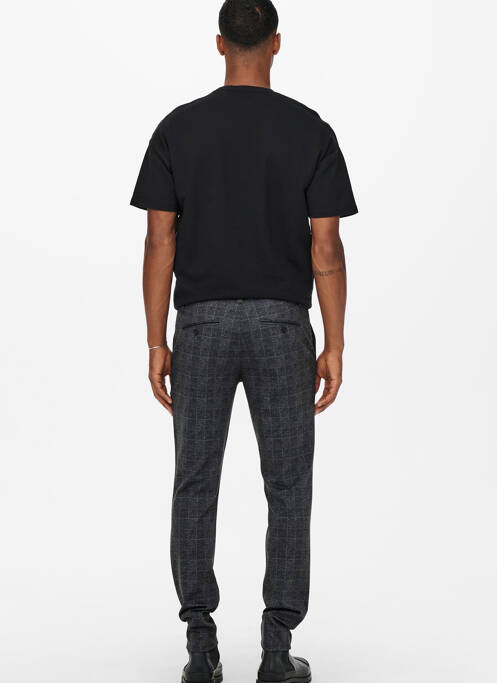 Pantalon chino negru ONLY&SONS bărbat