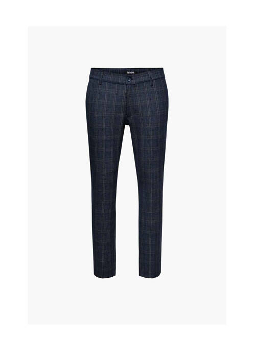 Pantalon slim albastru ONLY&SONS bărbat