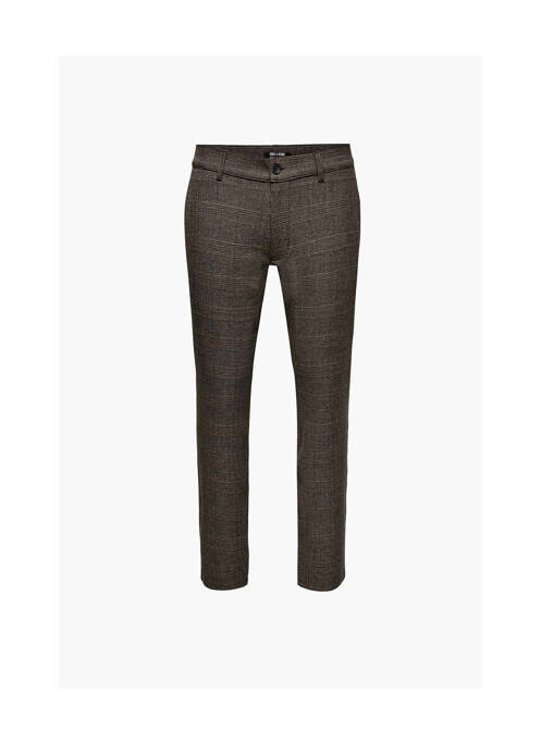 Pantalon chino negru ONLY&SONS bărbat