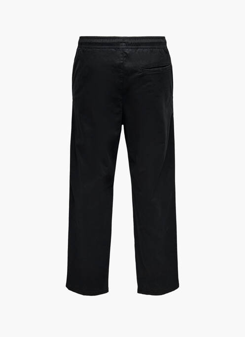 Pantalon chino negru ONLY&SONS bărbat