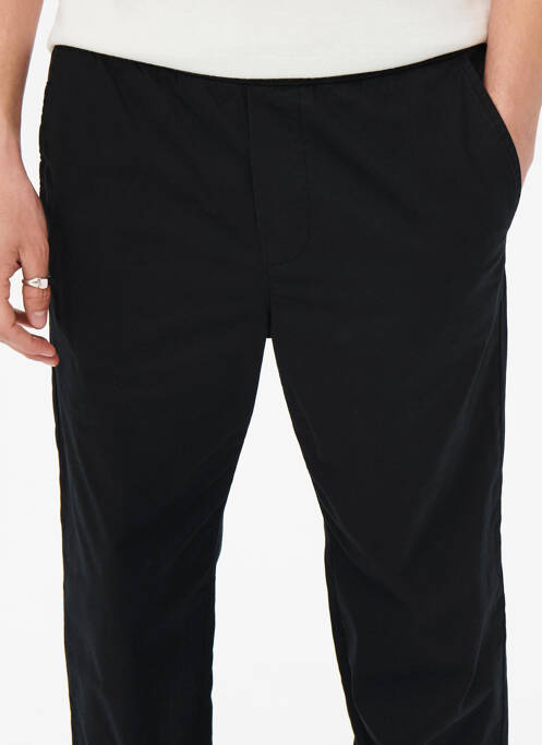 Pantalon chino negru ONLY&SONS bărbat