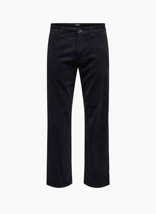 Pantalon drept albastru ONLY&SONS bărbat