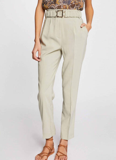 Pantalon drept verde MORGAN femeie