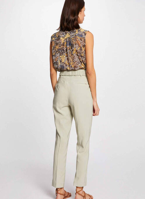 Pantalon drept verde MORGAN femeie