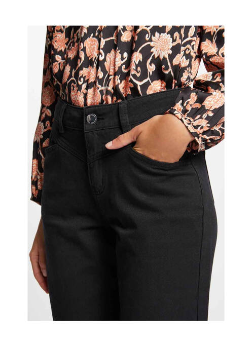 Pantalon drept negru MORGAN femeie