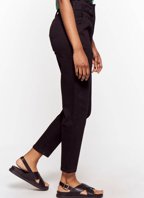 Blugi cu croială slim negru MORGAN femeie