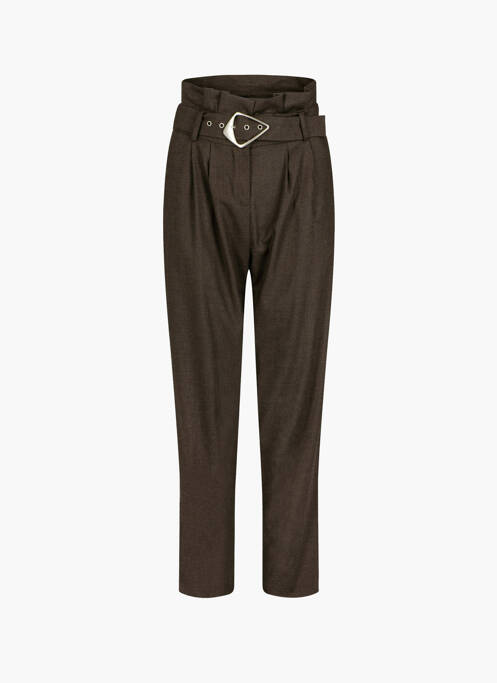 Pantalon slim maro MORGAN femeie