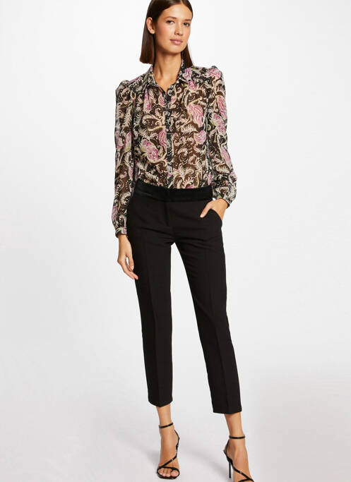 Pantalon chino negru MORGAN femeie