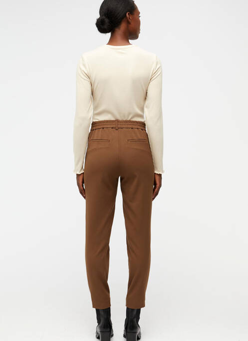 Pantalon slim maro OBJECT femeie