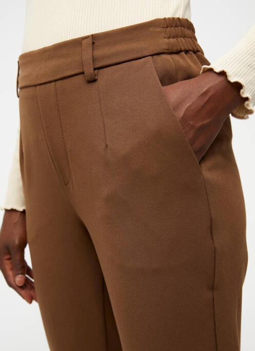 Pantalon slim maro OBJECT femeie