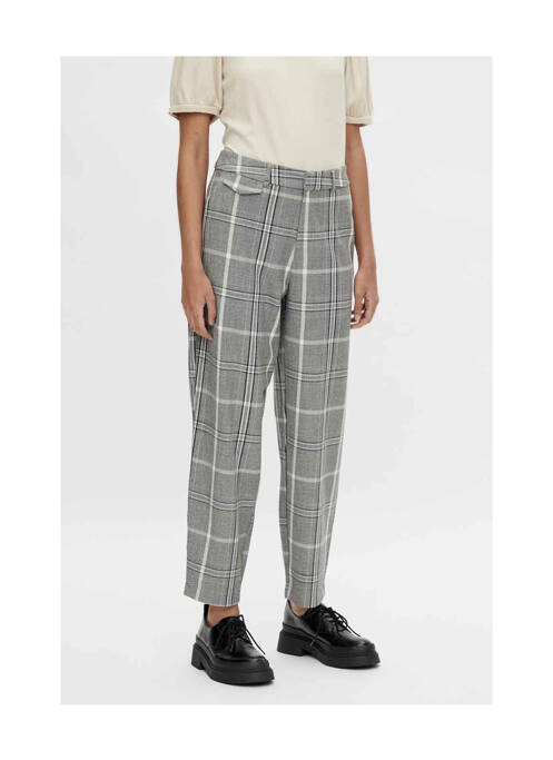 Pantalon chino gri OBJECT femeie