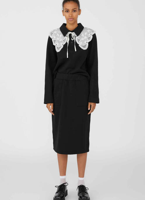 Polo negru OBJECT femeie