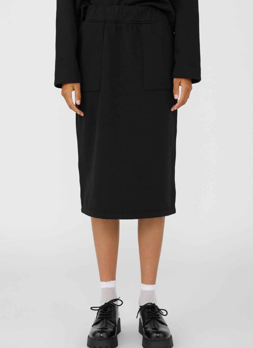 Fustă midi negru OBJECT femeie