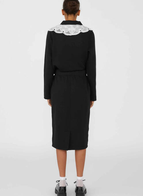 Fustă midi negru OBJECT femeie