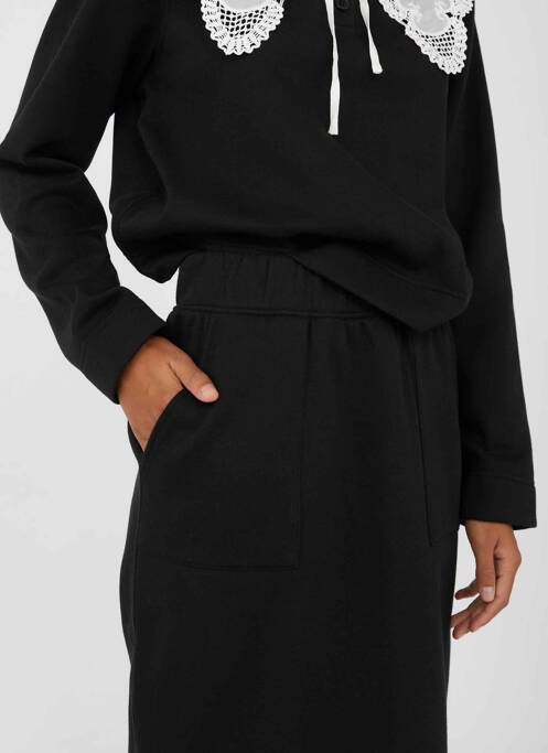 Fustă midi negru OBJECT femeie