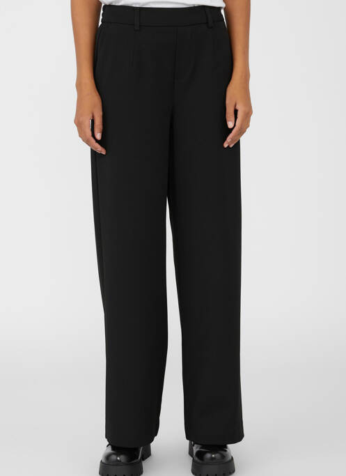 Pantalon drept negru OBJECT femeie