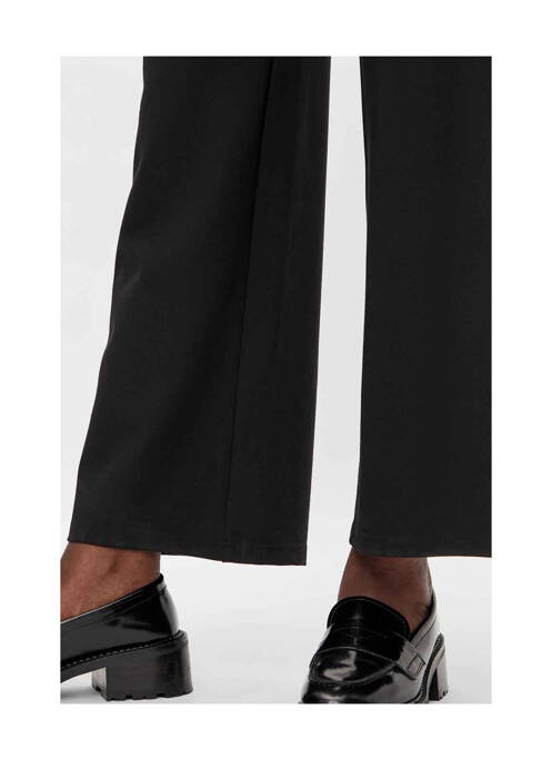 Pantalon larg negru OBJECT femeie
