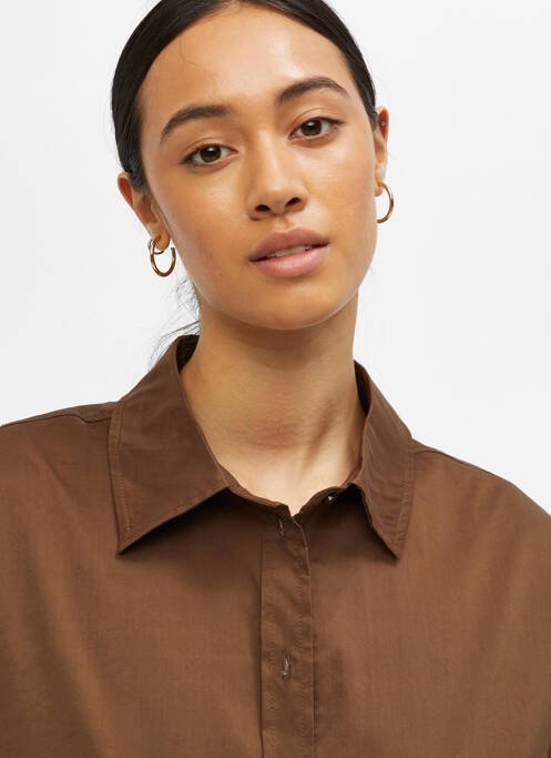 Cămașă maro OBJECT femeie