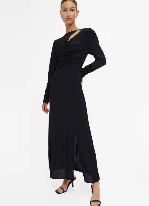 Rochie lungă negru OBJECT femeie