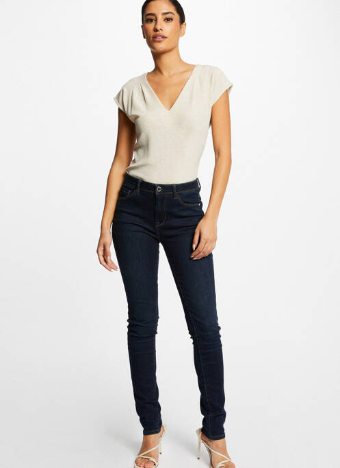 Top bej MORGAN femeie