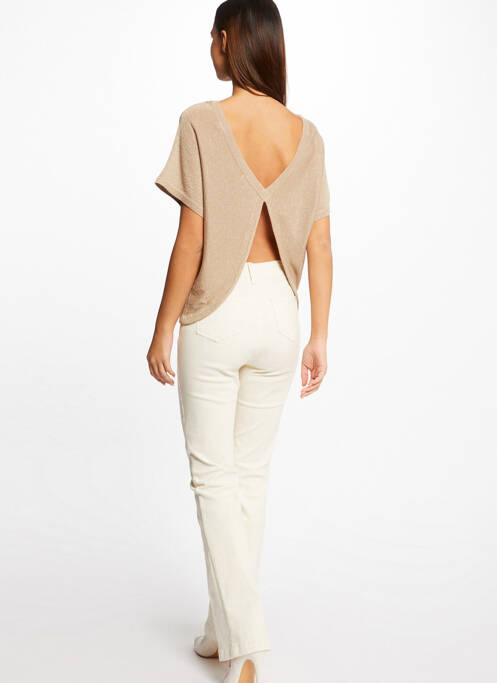 Top auriu MORGAN femeie