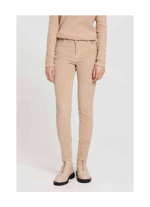 Blugi skinny bej OPUS femeie