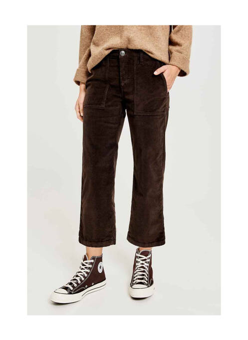 Pantalon drept maro OPUS femeie