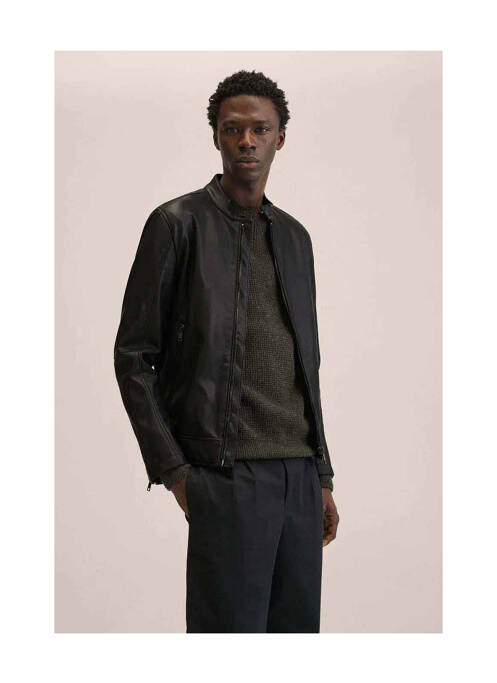 Jachete casual negru MANGO bărbat