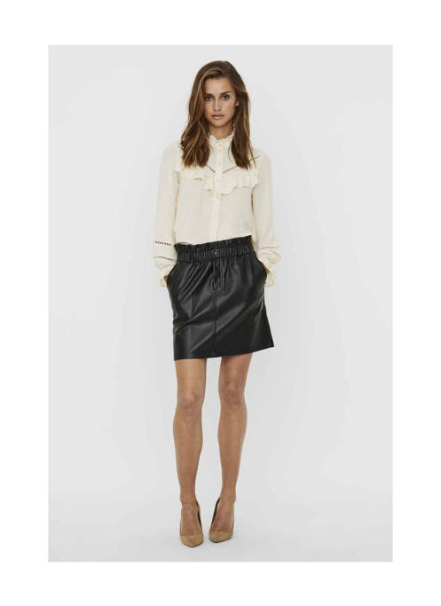 Fustă scurtă negru NOISY MAY femeie