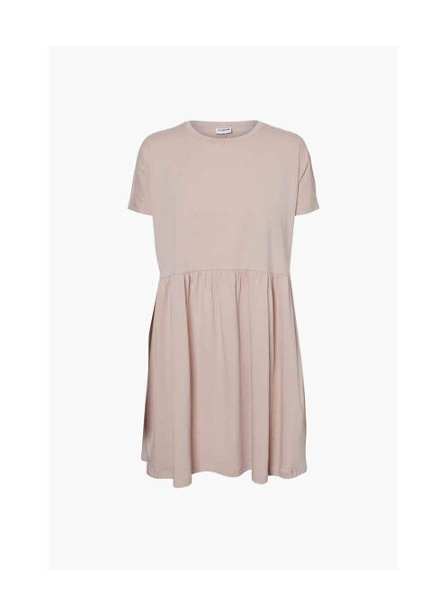 Rochie scurtă bej NOISY MAY femeie