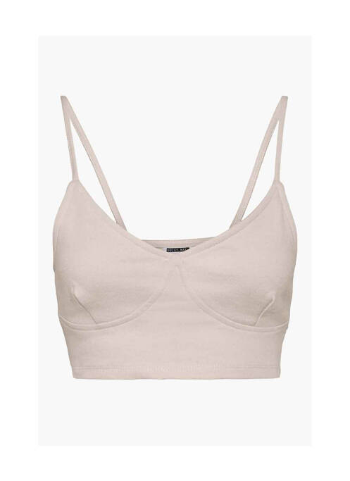 Top gri NOISY MAY femeie