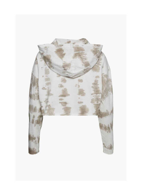 Hanorac cu glugă alb NOISY MAY femme