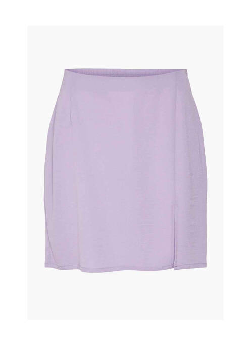Fustă scurtă violet NOISY MAY femeie