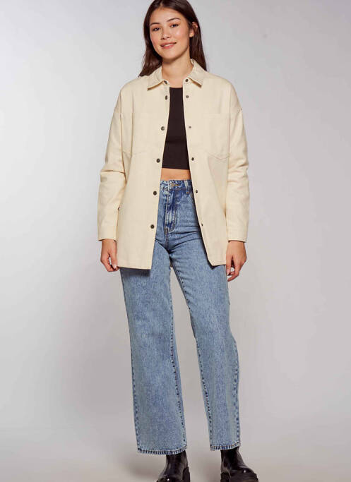 Cămașă bej NOISY MAY femeie