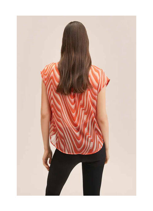 Cămașă portocaliu MANGO femeie