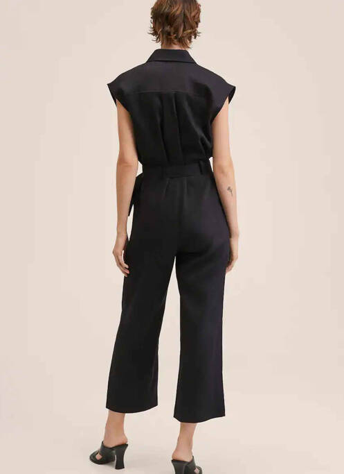 Salopetă-pantalon negru MANGO femeie