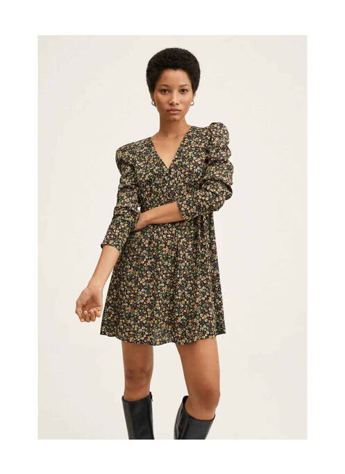 Rochie scurtă verde MANGO femeie