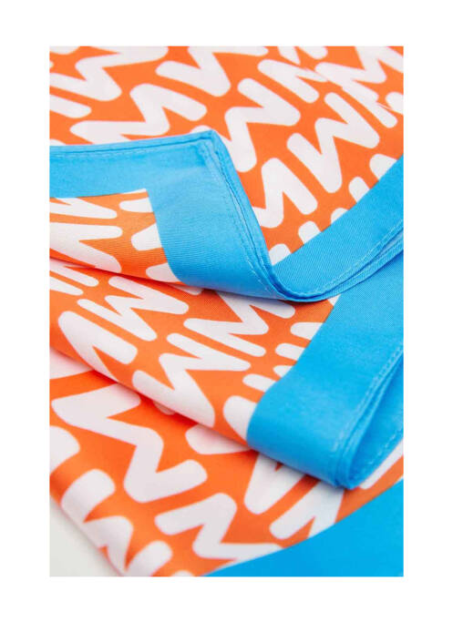 Eșarfă portocaliu MANGO femeie