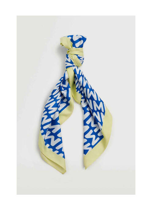 Eșarfă albastru MANGO femeie