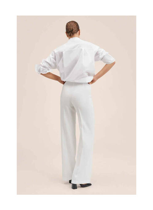 Pantalon evazat bej MANGO femme