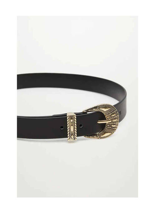 Curea negru MANGO femeie