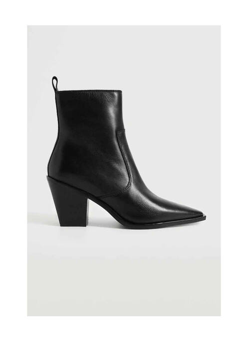 Botine/Ghete negru MANGO femeie